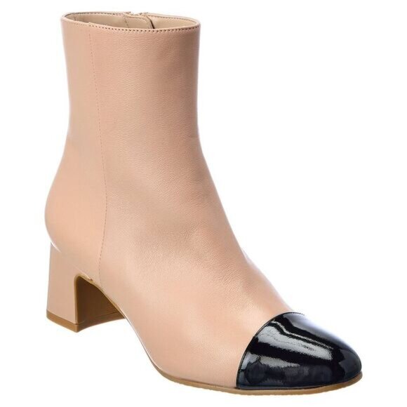 NWOT Stuart Weitzman Milla 60 Leather Bootie - Picture 2 of 15